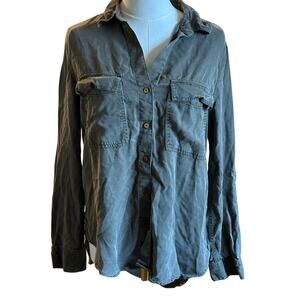 The Group Babaton button down shirt small soft casual preppy